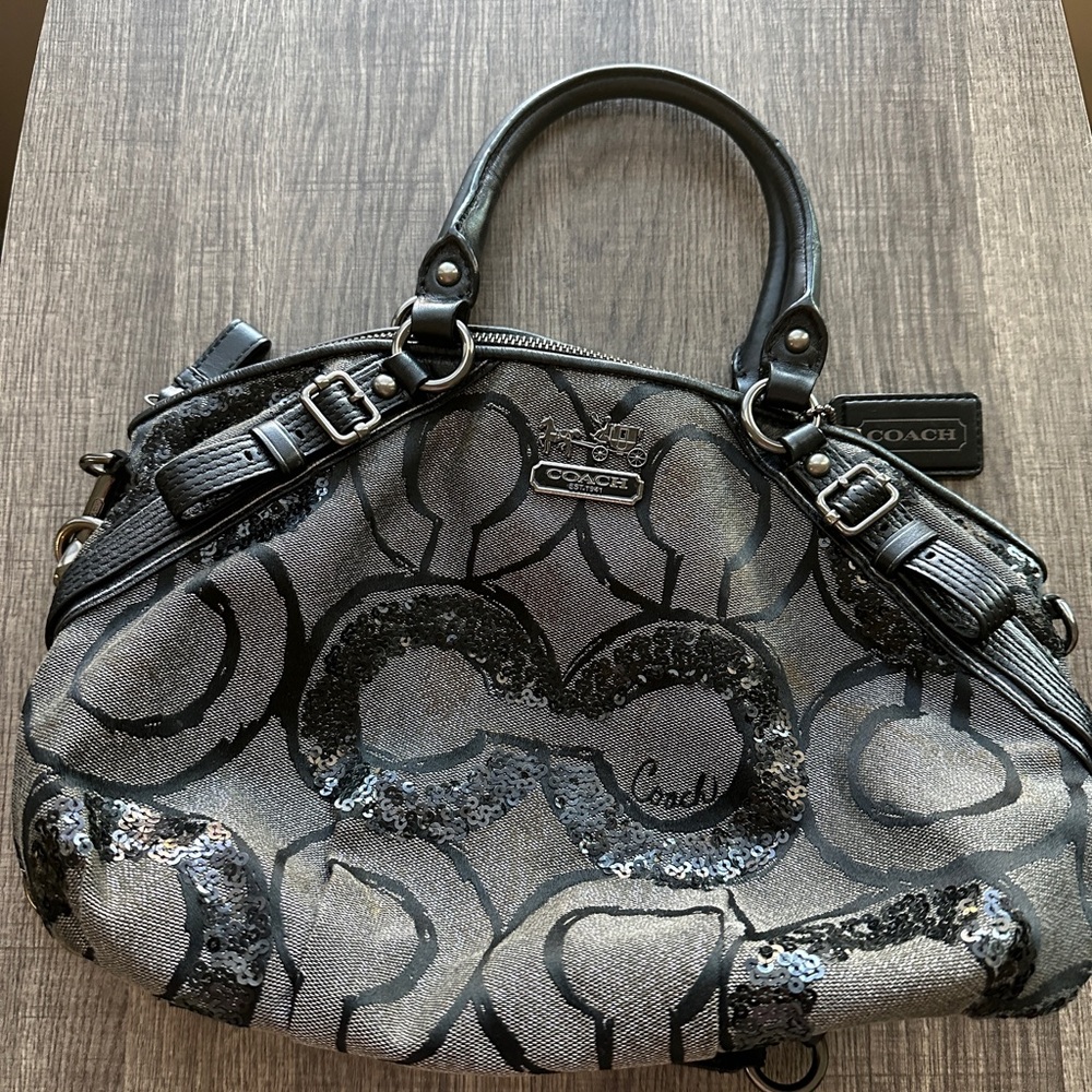 Gently used Coach purse for sale.